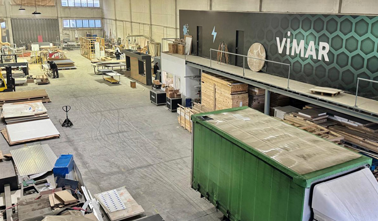 VIMAR — Construção de Stands